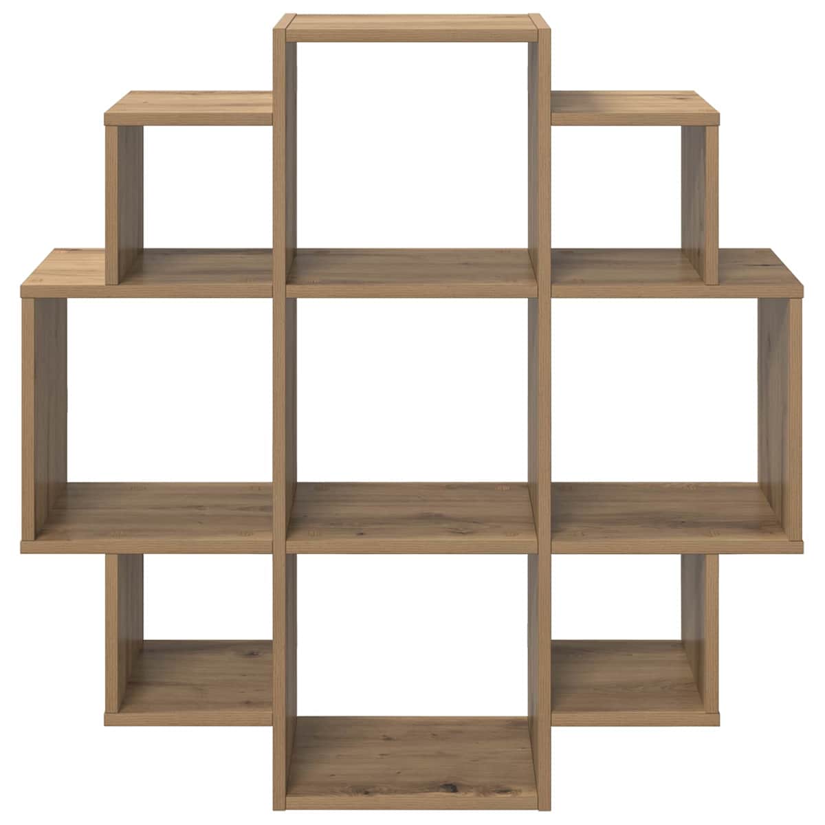 Væghylde 90 x 25 x 90 cm Konstrueret træ - Billede 4