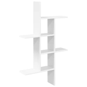 vidaXL Seinariiul Valge 61 x 15 x 102 cm Tehispuit
