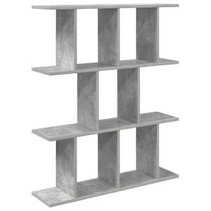 vidaXL Seinariiul Betoonhall 80 x 20 x 96 cm Tehispuit