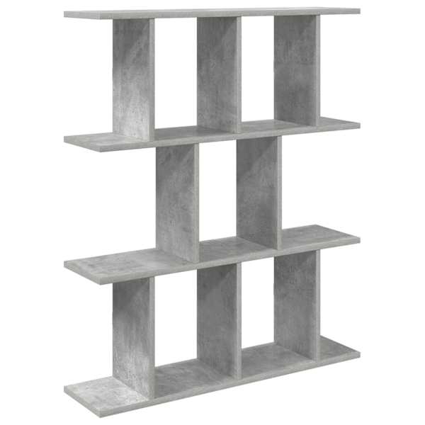 vidaXL Seinariiul Betoonhall 80 x 20 x 96 cm Tehispuit