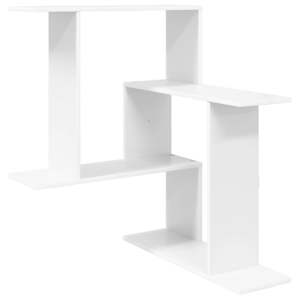 vidaXL Seinariiul Valge 67 x 67 x 87 cm Tehispuit