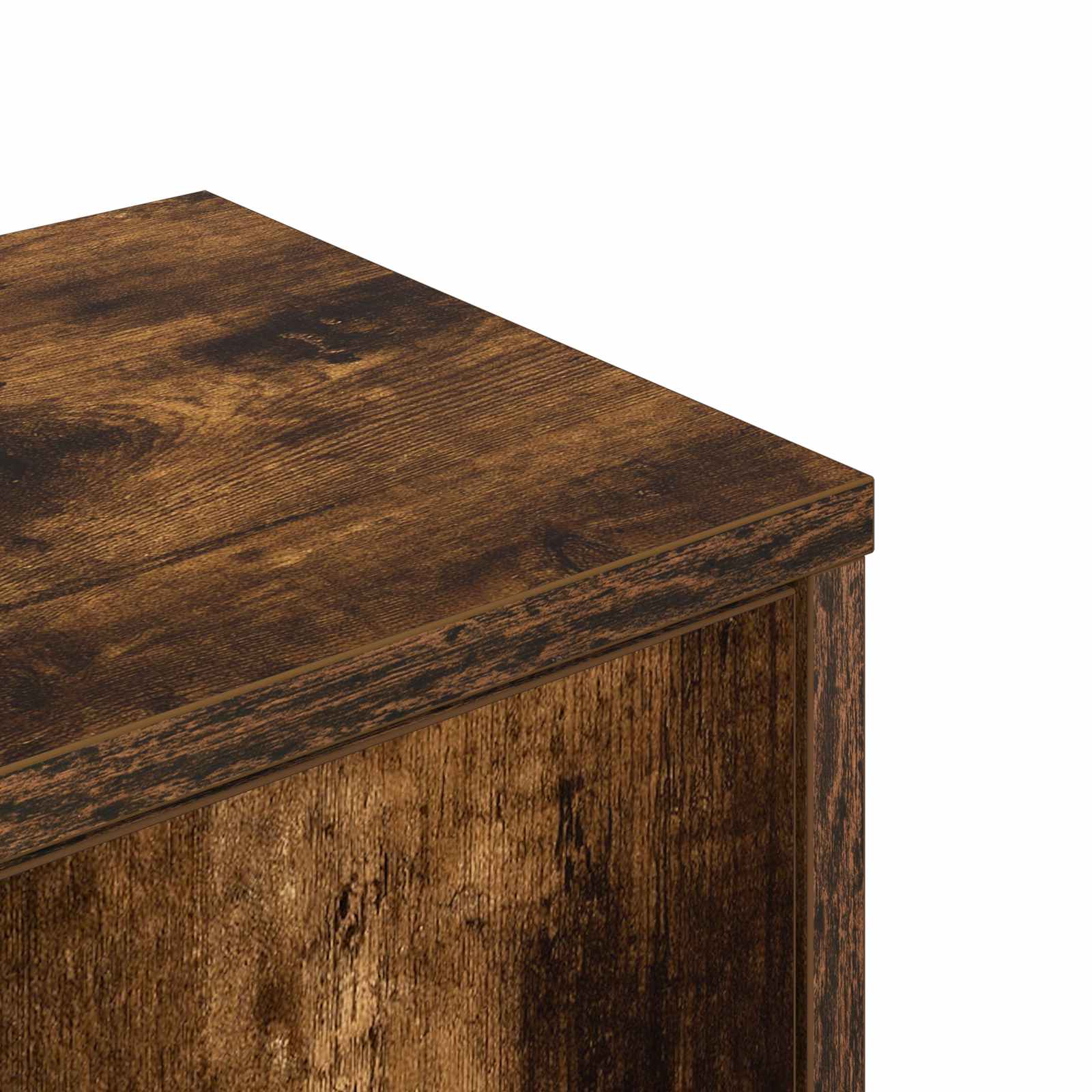 Wand-Eckregal Raucheiche 48 x 48 x 120 cm Holzwerkstoff – Ansicht 7