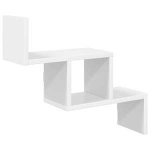 vidaXL Seinariiul Valge 48 x 15 x 42 cm Tehispuit