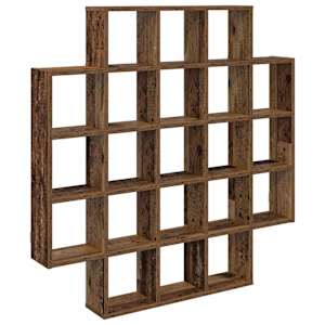 vidaXL Seinariiul Vana puit 100 x 13 x 100 cm Tehispuit