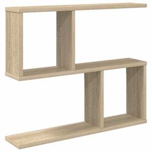 vidaXL Seinariiul Sonoma tamm 60 x 12 x 50,5 cm Tehispuit