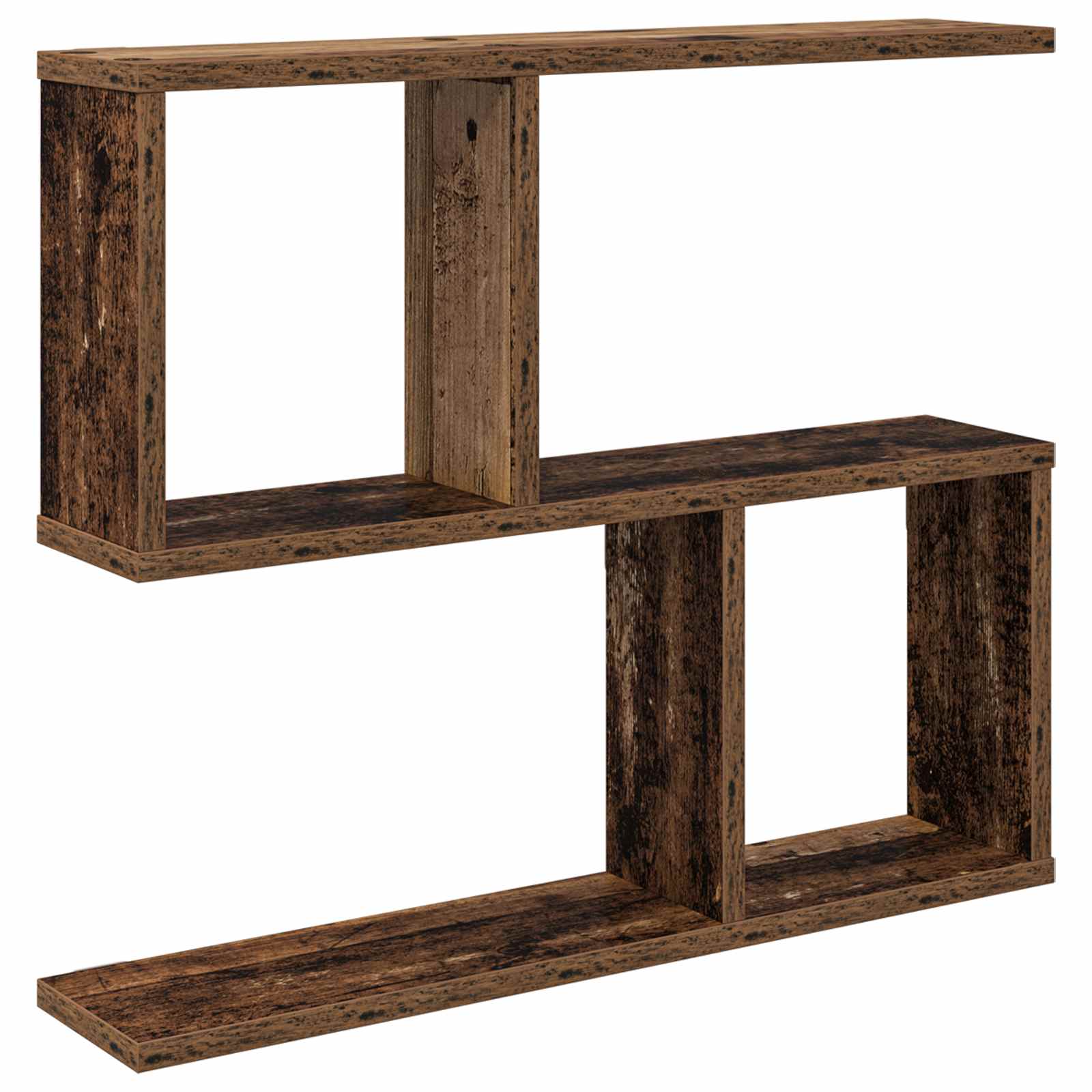 vidaXL Raft de perete Lemn vechi 60 x 12 x 50,5 cm Lemn prelucrat