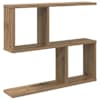 vidaXL Seinariiul Artisan tamm 60 x 12 x 50,5 cm Tehispuit