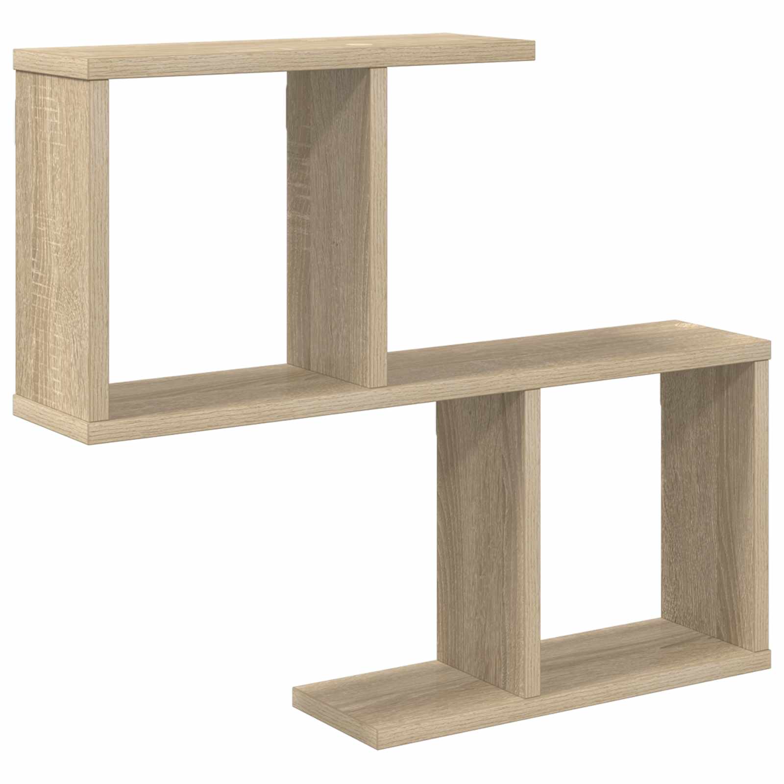 vidaXL Raft de perete Stejar Sonoma 60 x 12 x 50,5 cm Lemn prelucrat