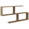 vidaXL Seinariiul Artisan tamm 100 x 12 x 50,5 cm Tehispuit