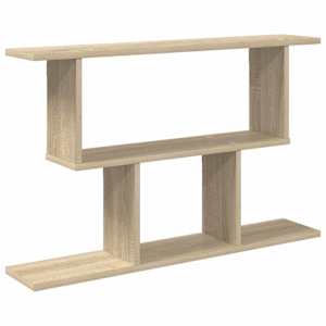 vidaXL Seinariiul Sonoma tamm 80 x 15 x 50,5 cm Tehispuit