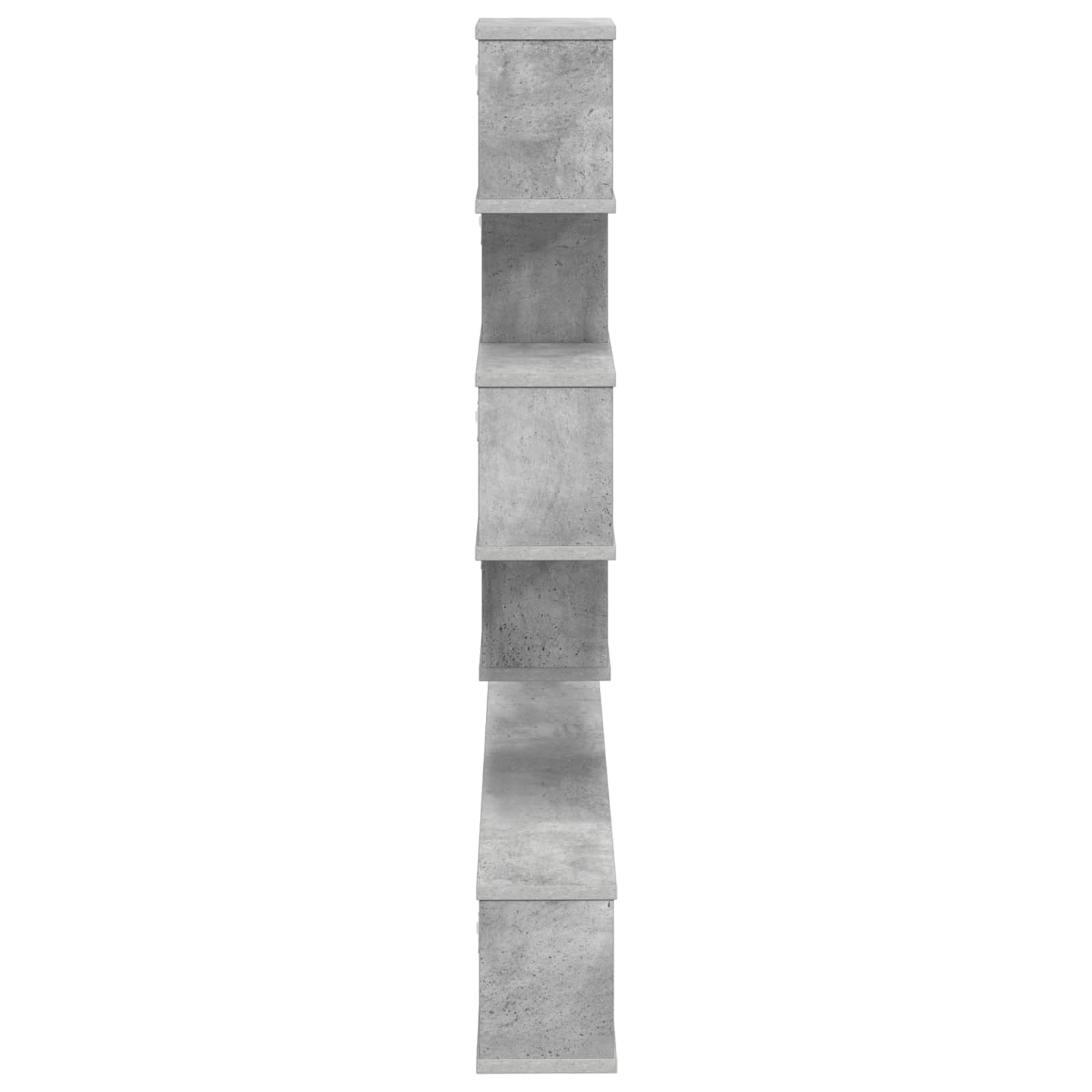 Wandmontiertes TV-Regal Betongrau 160 x 15 x 94 cm – Ansicht 5