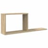 vidaXL Seinale kinnitatavad riiulid Sonoma tamm 80 x 15 x 30 cm