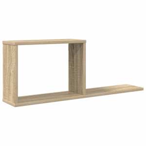 vidaXL Seinale kinnitatavad riiulid Sonoma tamm 80 x 15 x 30 cm
