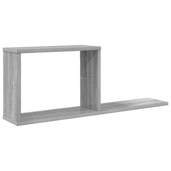vidaXL Seinale kinnitatavad riiulid Hall Sonoma 80 x 15 x 30 cm