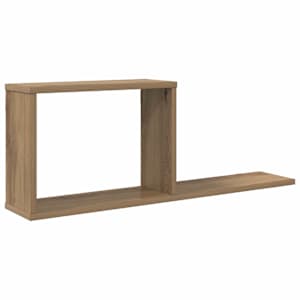 vidaXL Seinale kinnitatavad riiulid Artisan tamm 80 x 15 x 30 cm