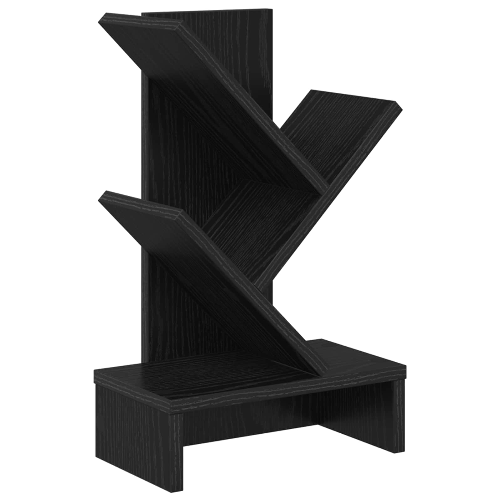 vidaXL Raft de cărți în formă de copac cu 3 etaje 30 x 18 x 48 cm