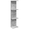 vidaXL Seinariiul Betoonhall 25 x 15 x 100 cm