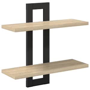 vidaXL Seinale kinnitatavad riiulid Sonoma tamm 40 x 15 x 40 cm