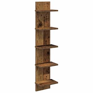 vidaXL Seinariiul Vana puit 22 x 15 x 100 cm Tehispuit