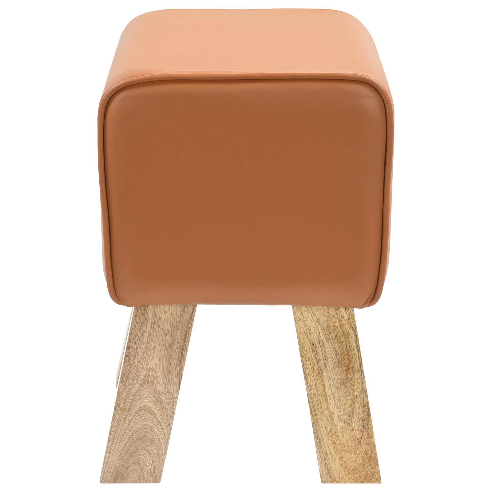 Penkki 40 x 30 x 45 cm Aitoa Nahkaa Ruskea - Image 3