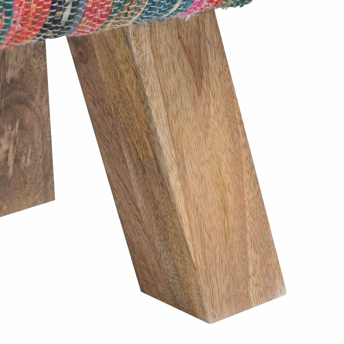 Bænk 110 x 30 x 45 cm Ægte Læder - Billede 8