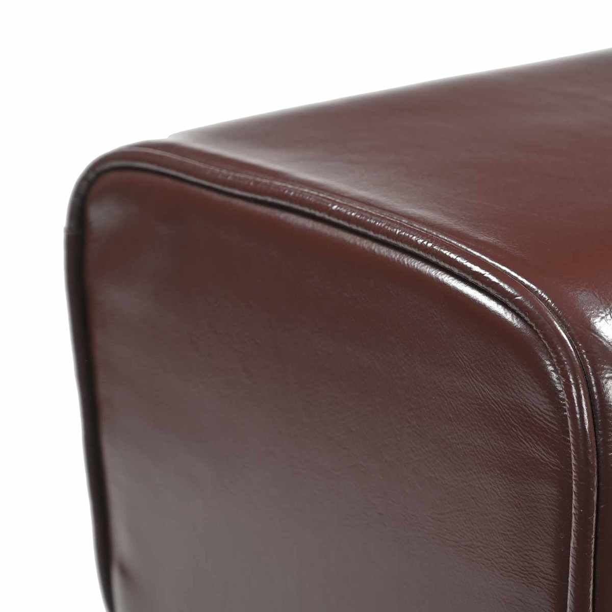 Bænk 110 x 30 x 45 cm Ægte Læder - Billede 5