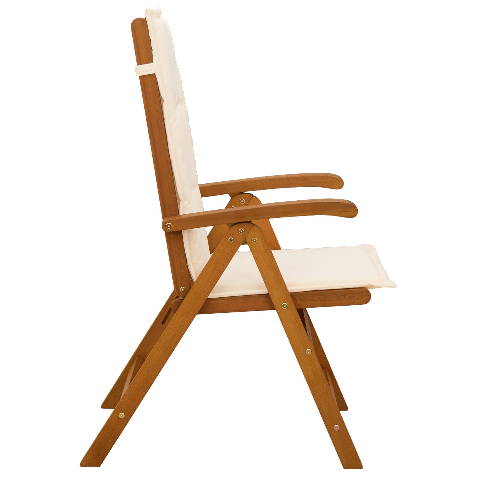 Recliner Tuinstoelen 2 st Naturel Massief Acaciahout image 4