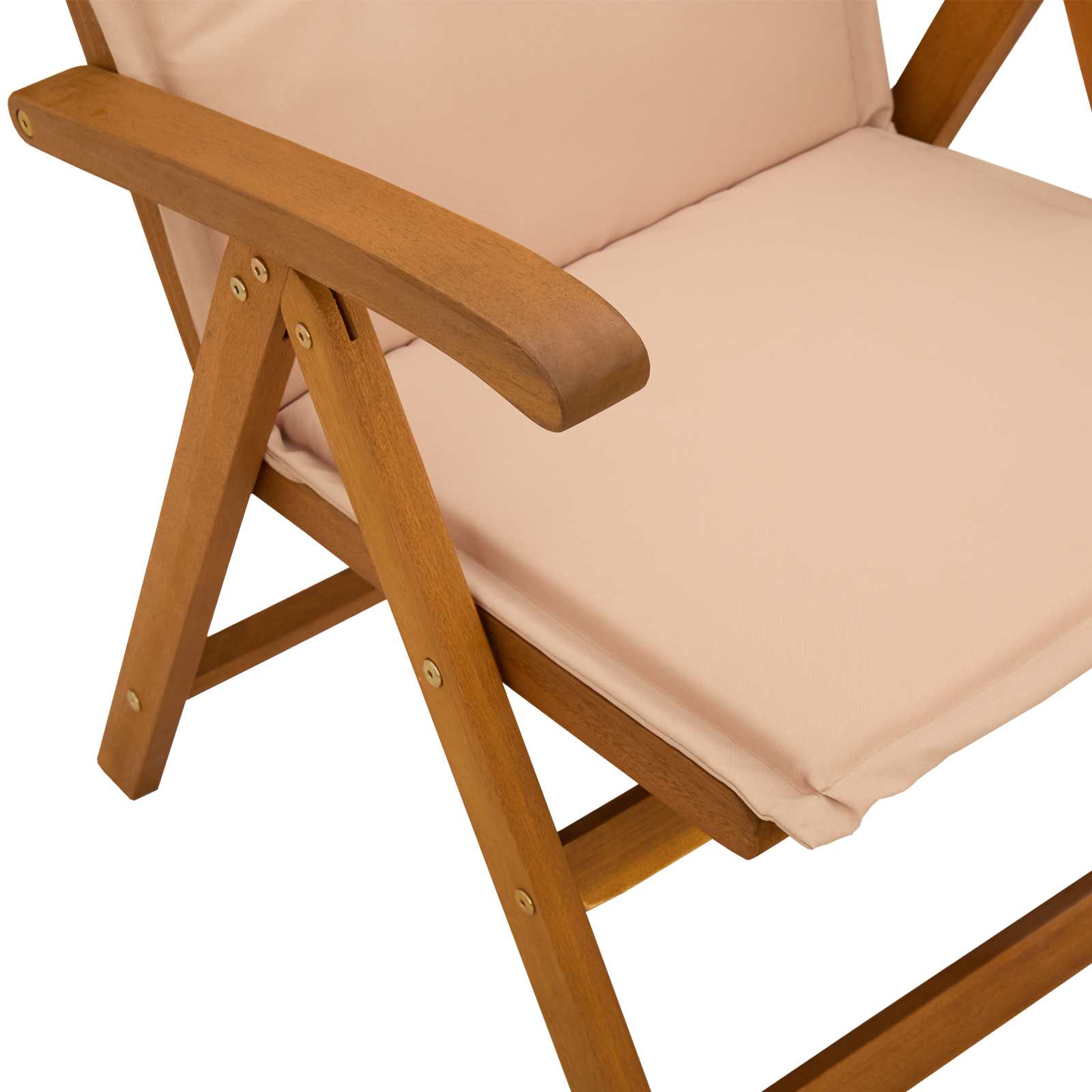 Recliner Tuinstoelen 2 st Naturel Massief Acaciahout image 5