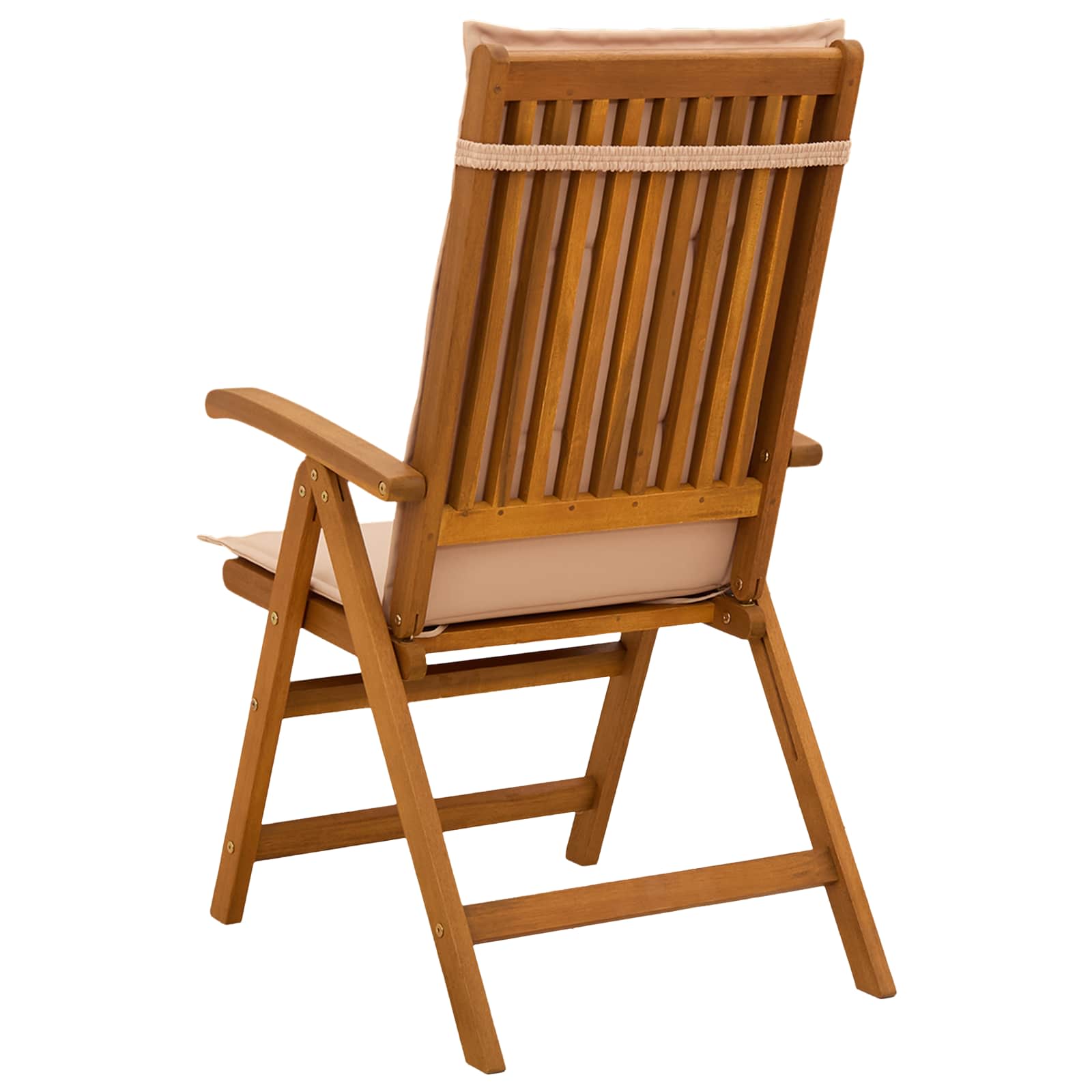 Recliner Tuinstoelen 2 st Naturel Massief Acaciahout image 4