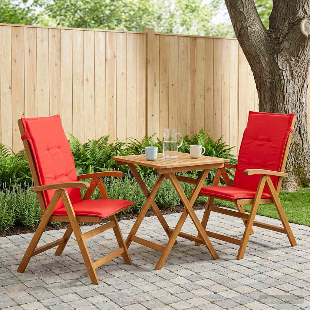 Recliner Tuinstoelen 2 st Naturel Massief Acaciahout image 1