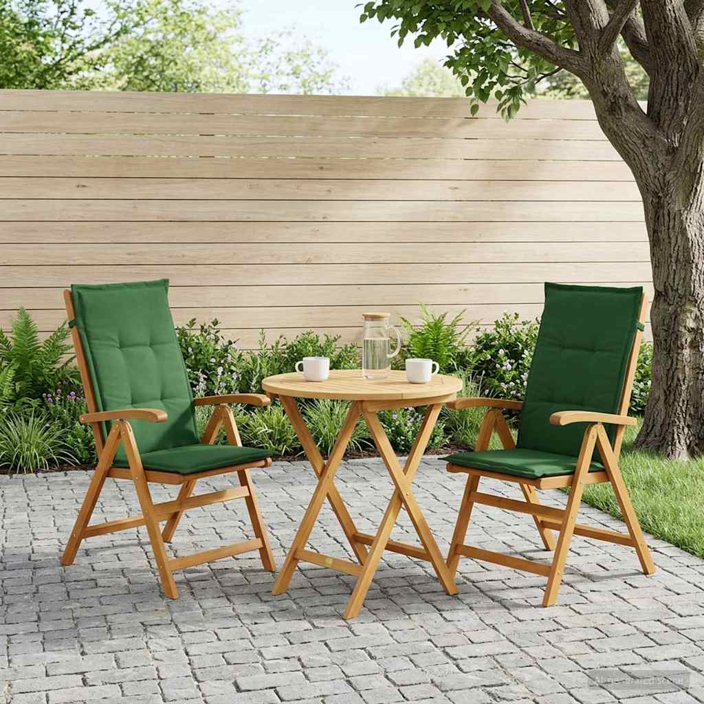 Recliner Tuinstoelen 2 st Naturel Massief Acaciahout image 1