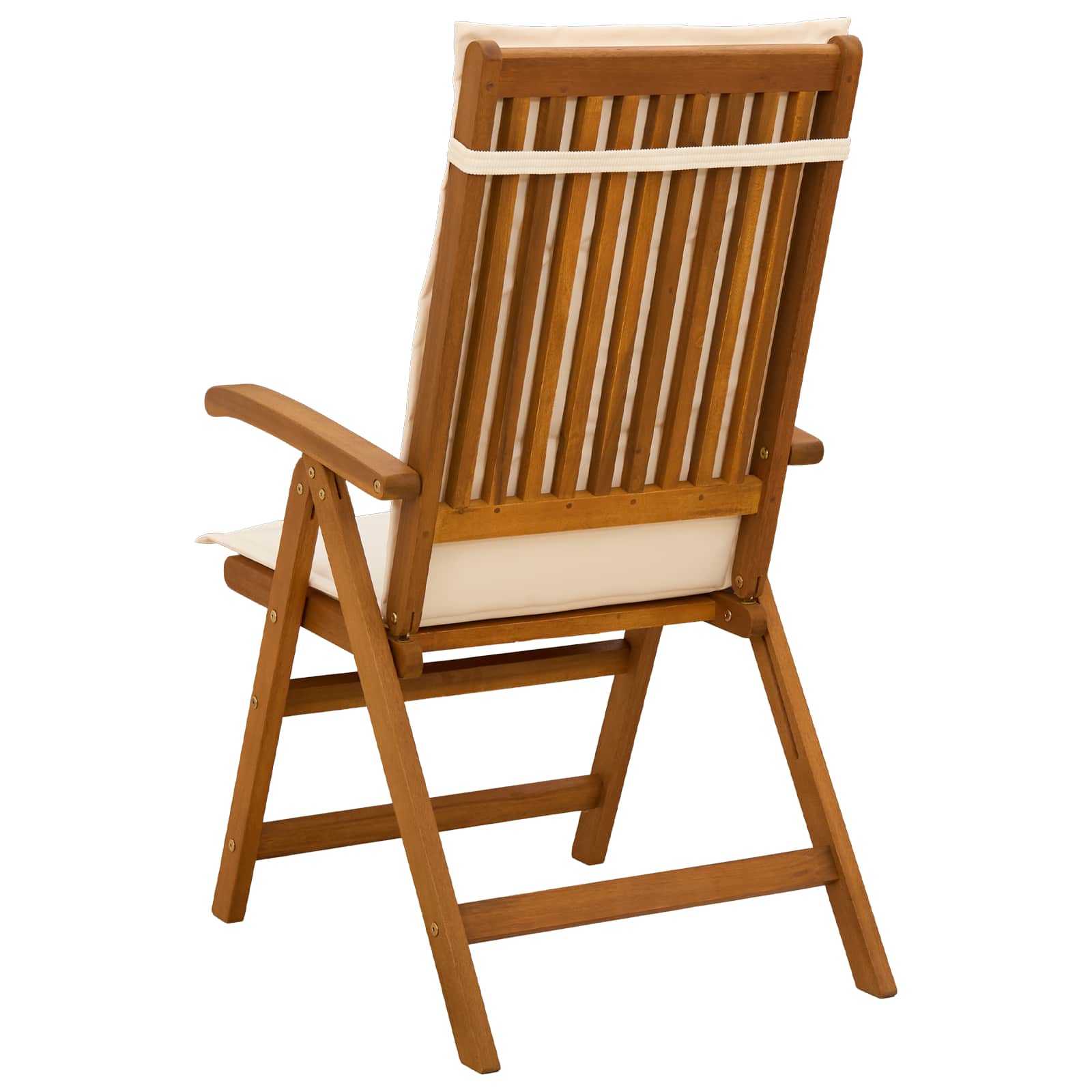 Recliner Tuinstoelen 3 st Naturel Massief Acaciahout image 4