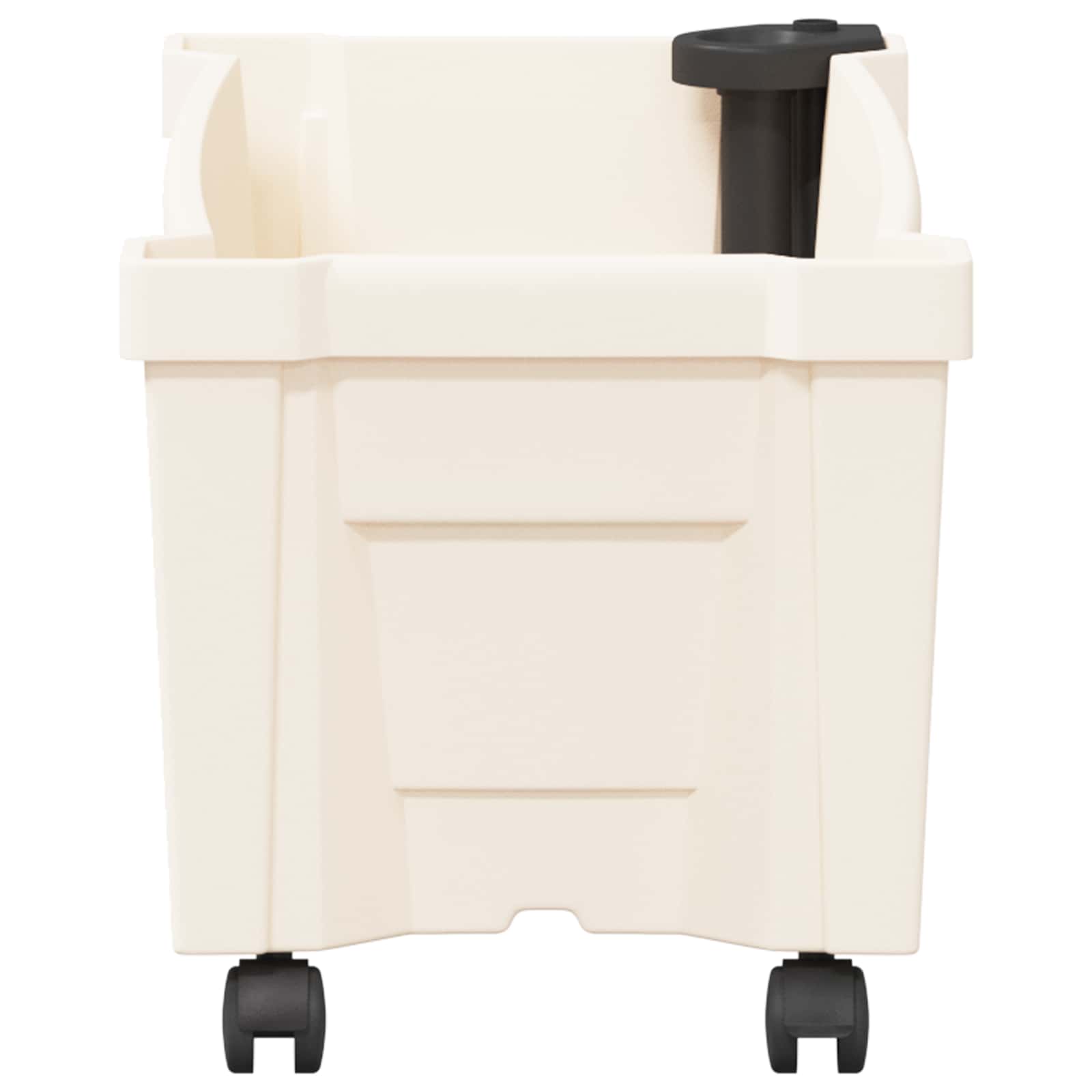 Calypso plantenbak met wielen Wit 79 x 35 x 33 cm PP image 5