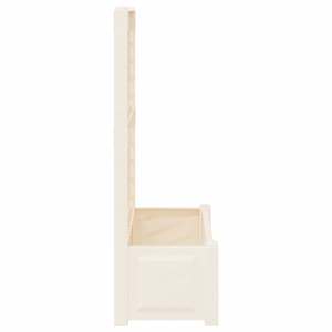 Velký květináč s treláží 2 pcs Bílá 143 x 143 x 133,5 cm PP - obrázek 6