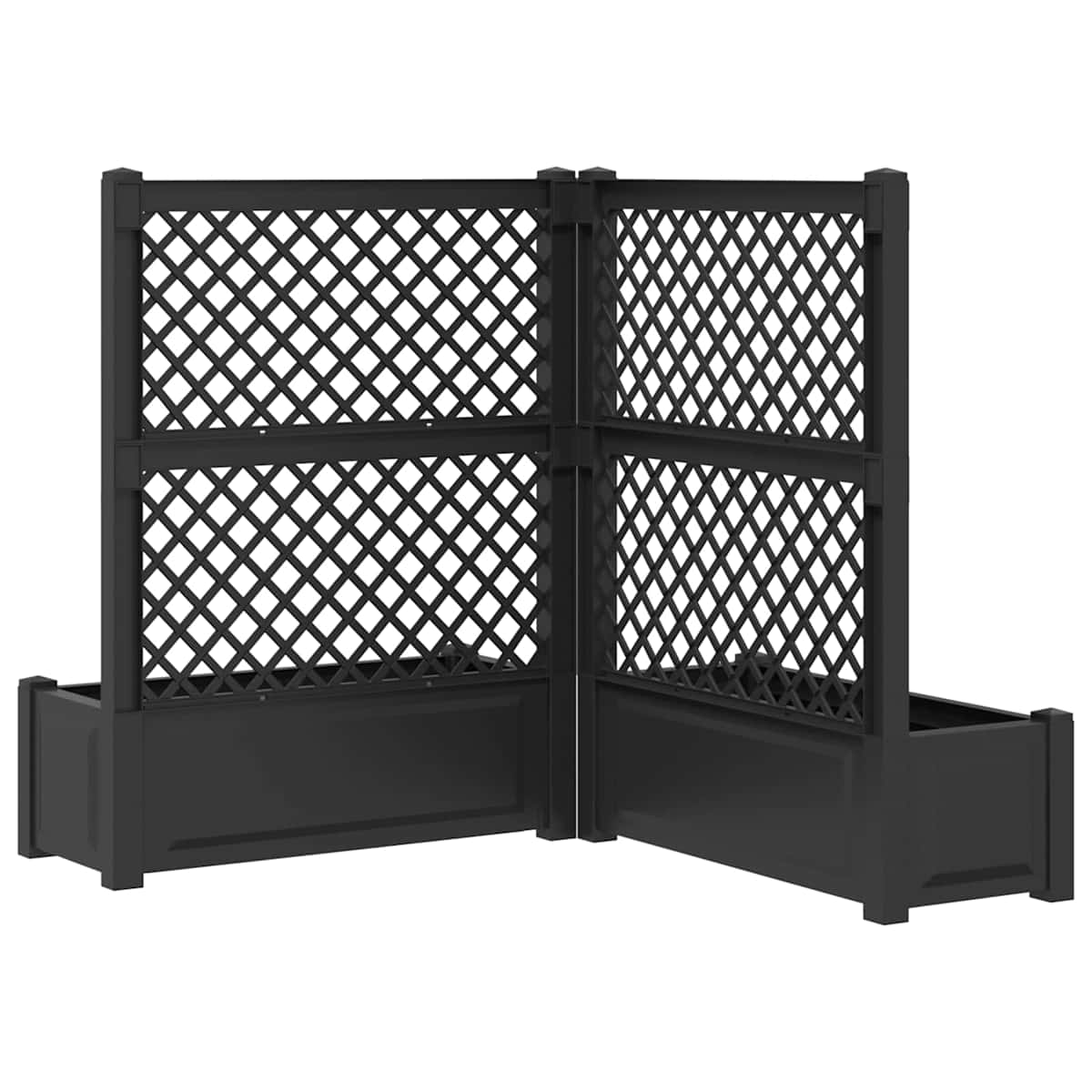Stor blomsterkasse med espalier PP - Billede 8