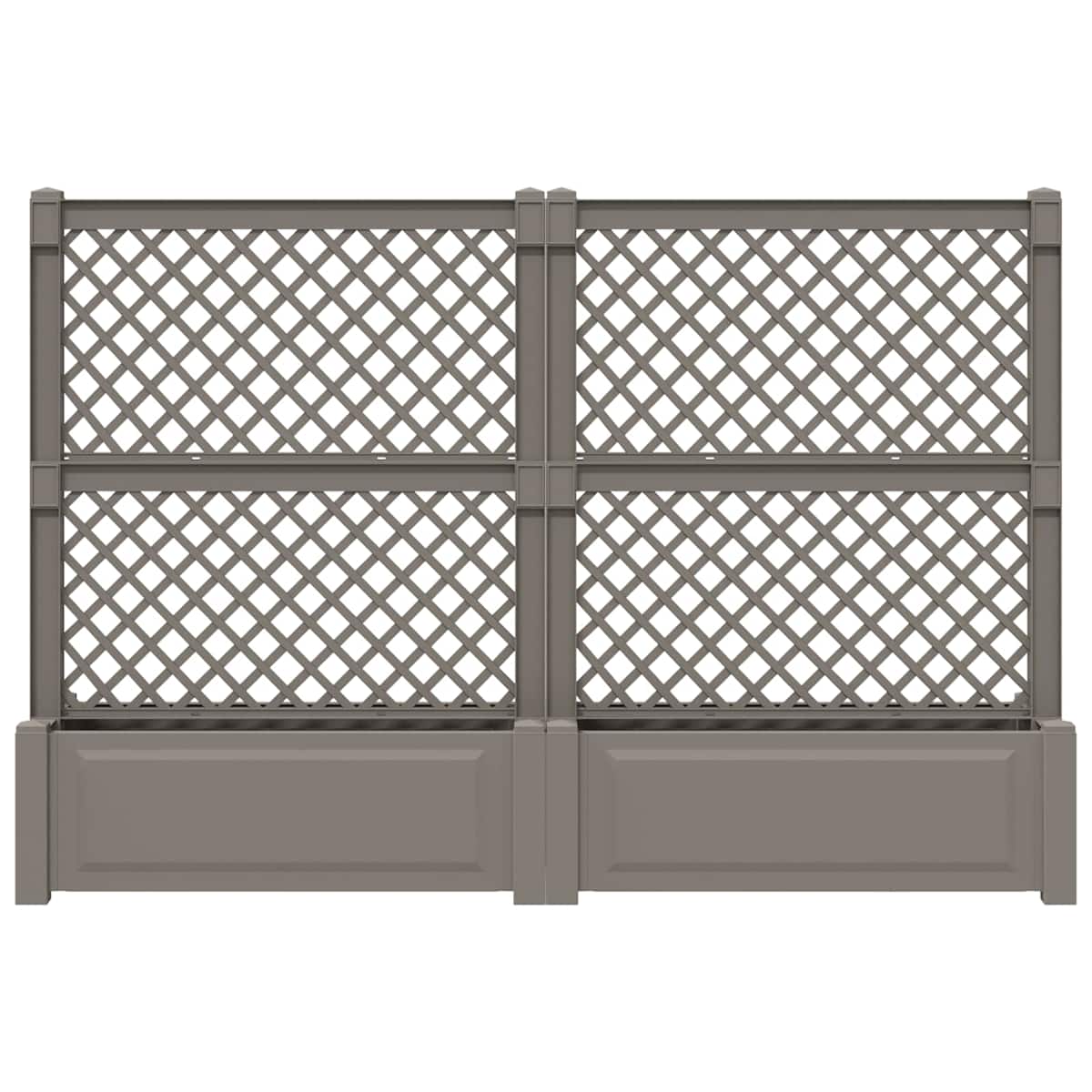 Stor krukke med trellis PP - Billede 4