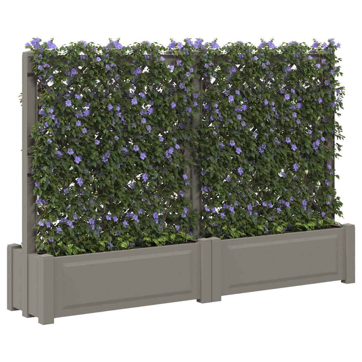 Stor krukke med trellis PP - Billede 3
