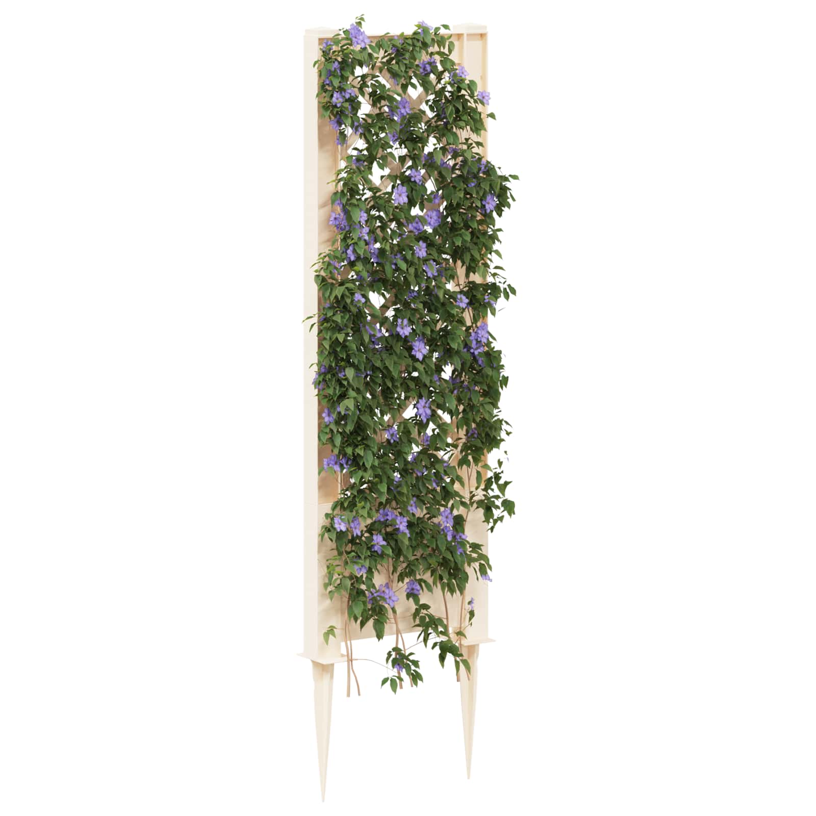 Trellis met Spike Wit 43 x 6 x 165 cm PP image 3