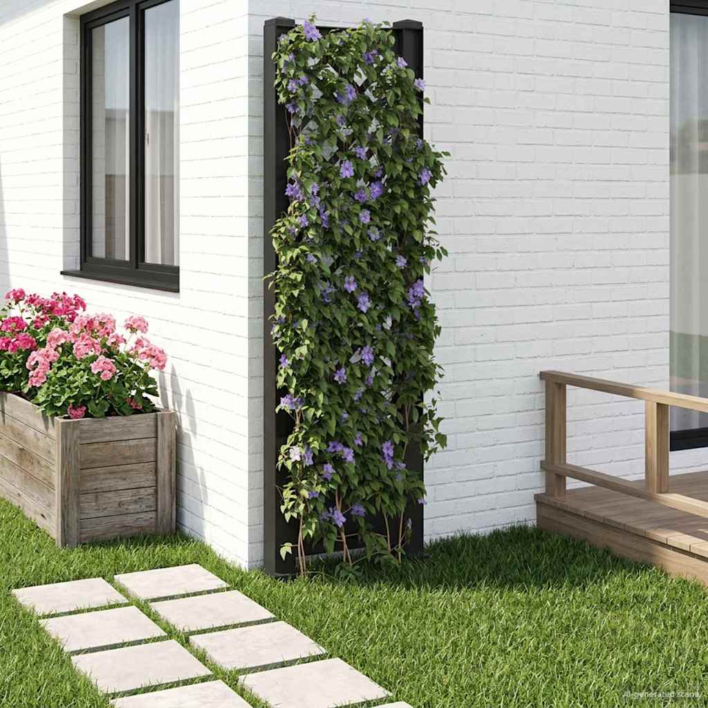 Trellis met Spike Antracietkleurig 43 x 6 x 165 cm PP image 1