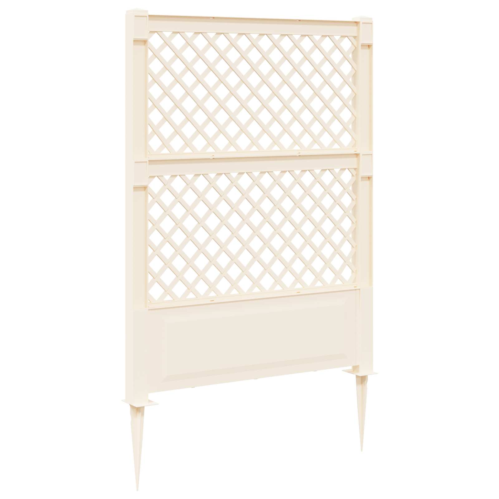 Trellis met Spike Wit 99 x 6 x 165 cm PP image 2