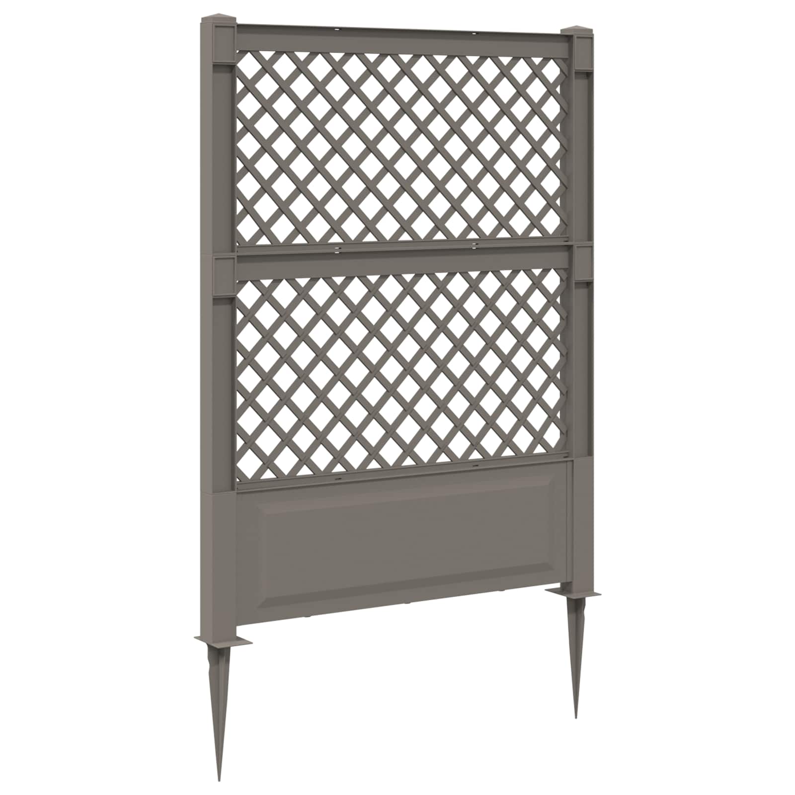 Trellis met Spike Grijs 99 x 6 x 165 cm PP image 2