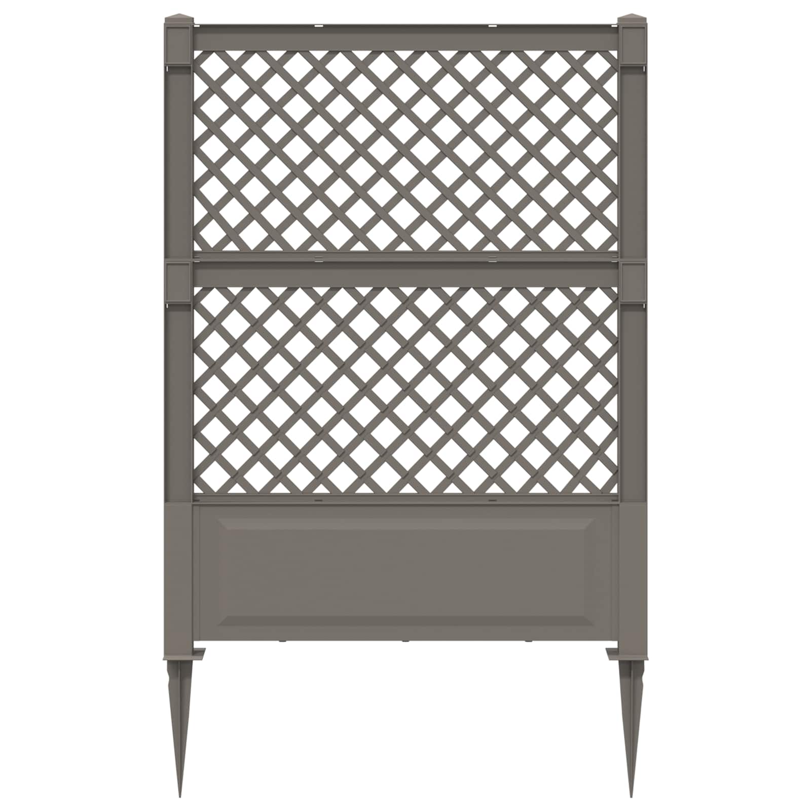Trellis met Spike Grijs 99 x 6 x 165 cm PP image 4