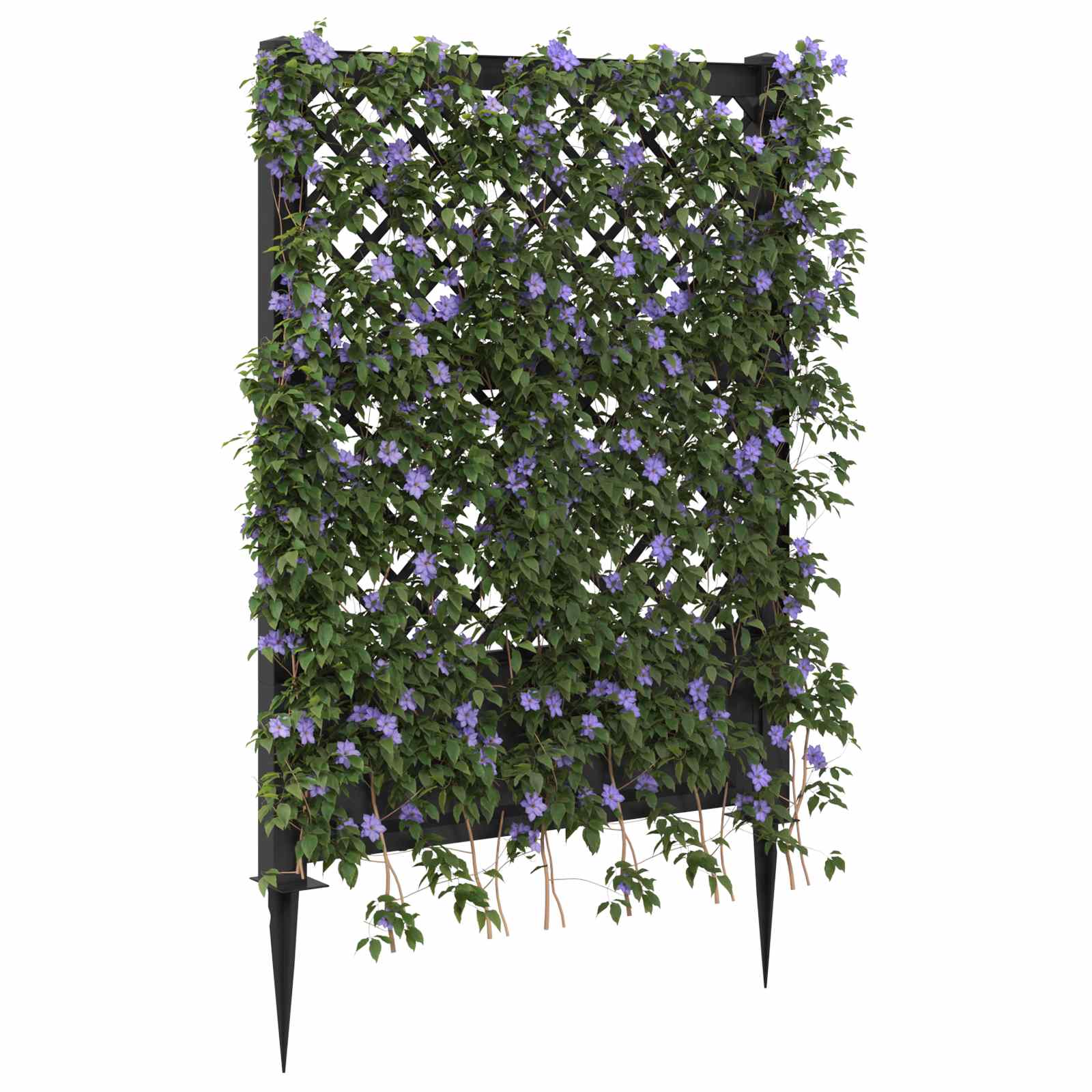 Trellis met Spike Antracietkleurig 99 x 6 x 165 cm PP image 3