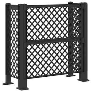 vidaXL Pr&uuml;gikasti aiand Antratsiit 123 x 47 x 114 cm PP