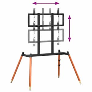 Stojan na TV s easel pro 37-86 Inch Screen Max VESA 400x600mm - obrázek 8