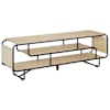 vidaXL Telerialus 140 x 36 x 45 cm Sonoma tamm Tehispuit