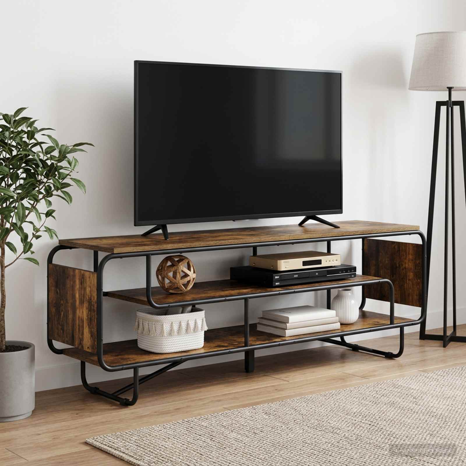 vidaXL TV-teline 180 x 36 x 45 cm Savutammi Tekninen puu