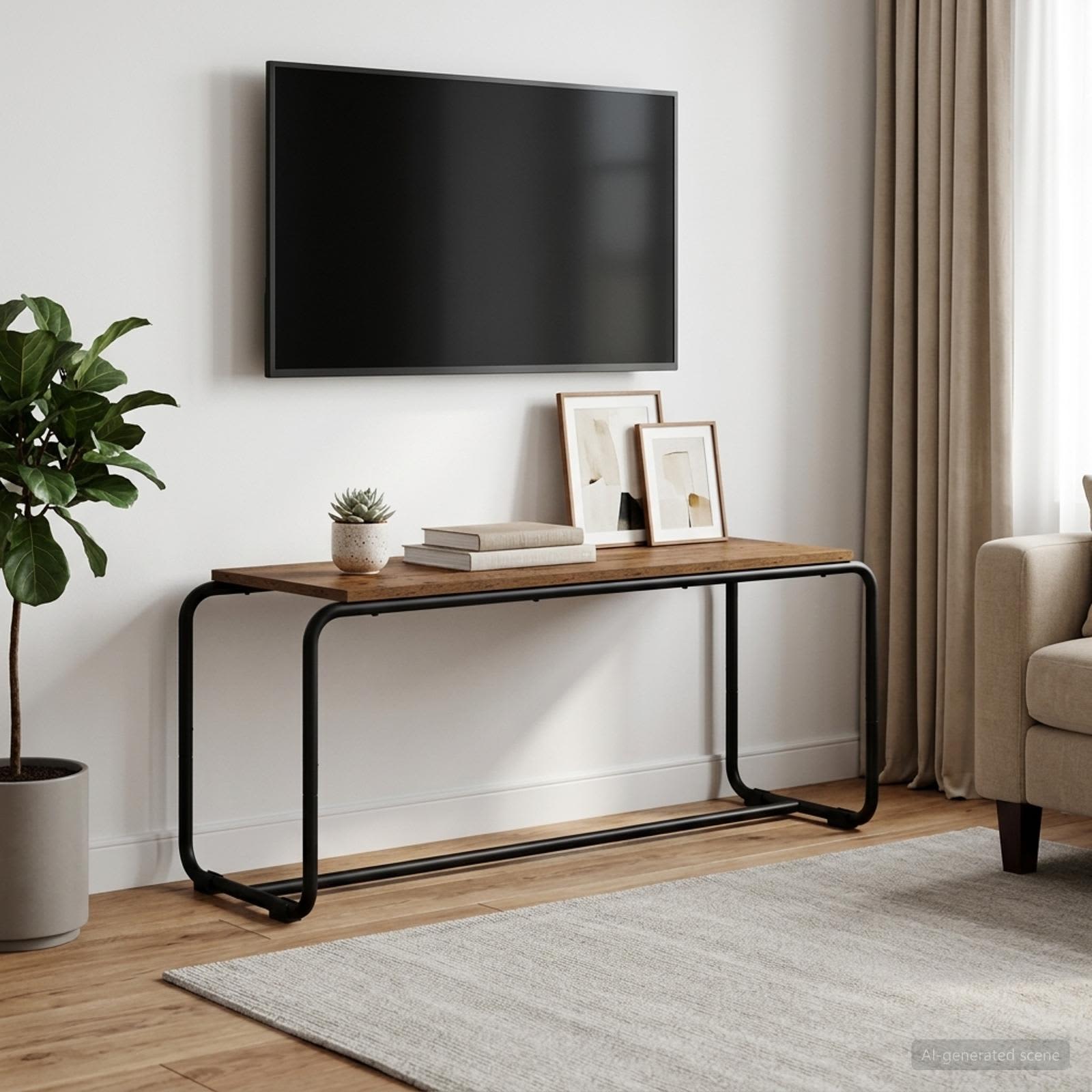 TV stojalo 98 x 35,5 x 42 cm Star les Inženirski les