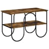 vidaXL Telerialus 80 x 40 x 50 cm Suitsutatud tamm Tehispuit