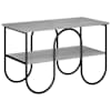vidaXL Telerialus 80 x 40 x 50 cm Hall Sonoma Tehispuit